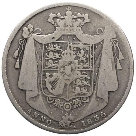 1836 Half Crown William IV UK Coin