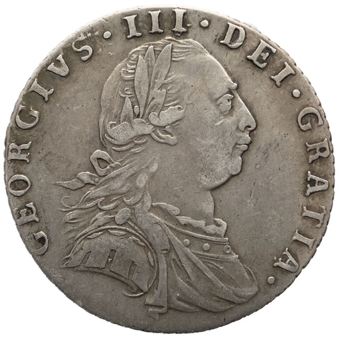 1787 6 Pence George III Coin UK Silver