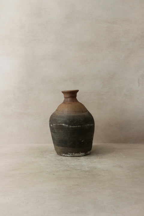 Vase à vin de riz asiatique antique n° 9