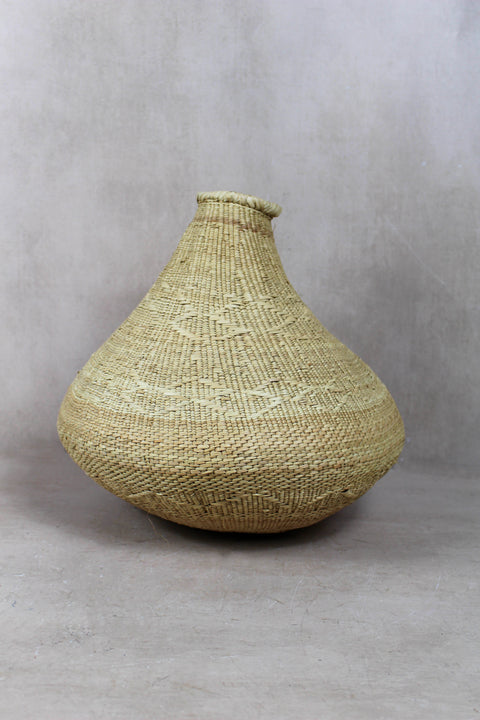 Garlic Gourd woven basket - Zimbabwe - 18.3