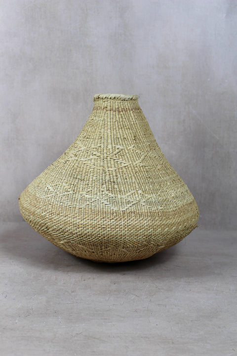 Garlic Gourd woven basket - Zimbabwe - 18.3
