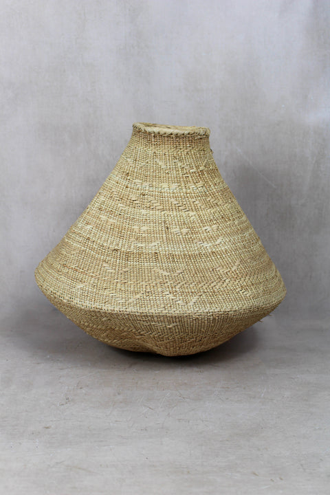 Garlic Gourd woven basket - Zimbabwe - 18.4