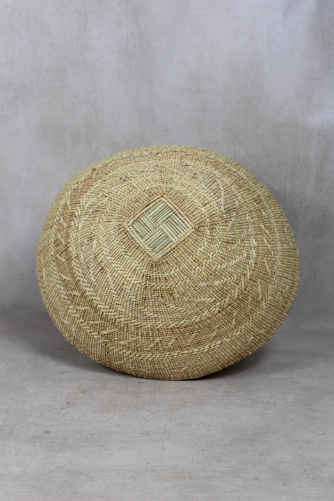 Garlic Gourd woven basket - Zimbabwe - 18.4