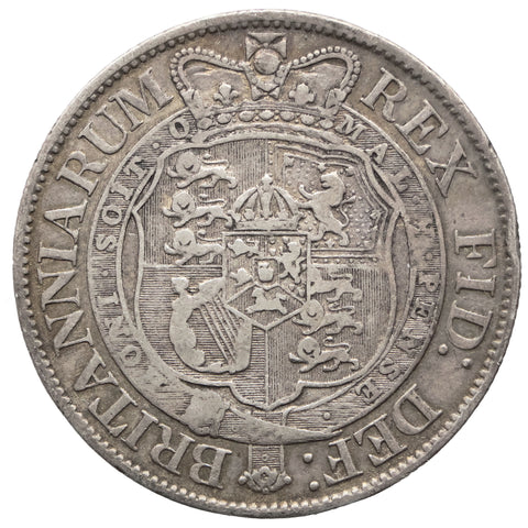 1819 Half Crown George III Coin UK Silver 2nd portrait