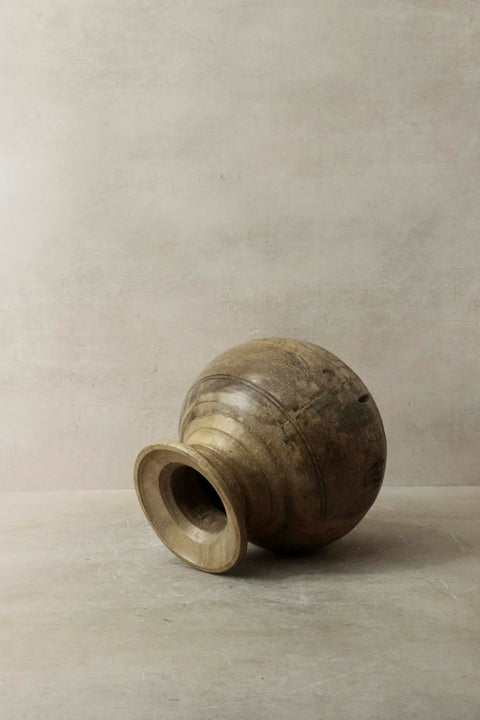 Vintage Teak Vase - 57.3