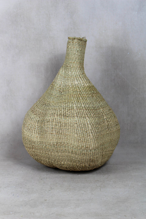 Garlic Gourd woven basket - Zimbabwe - 18.11
