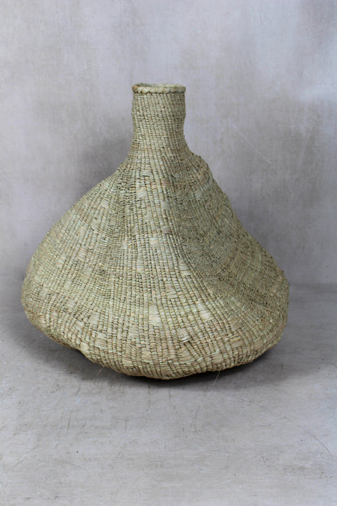 Garlic Gourd woven basket - Zimbabwe - 18.15