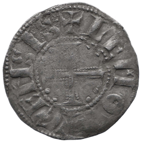 1106 – 1150 Denarius Abbaye de Sain-Martial de Limoges Coin France