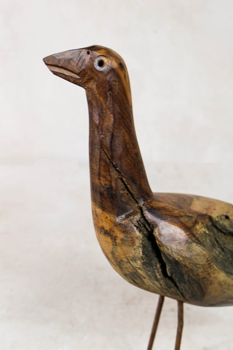 Oiseau en bois flotté - 8.1