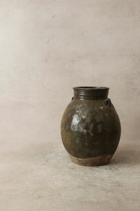 Vintage glasierter Yunnan-Topf - OB58