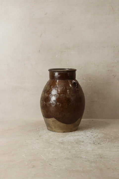 Vintage Glazed Yunnan Pot - OB57