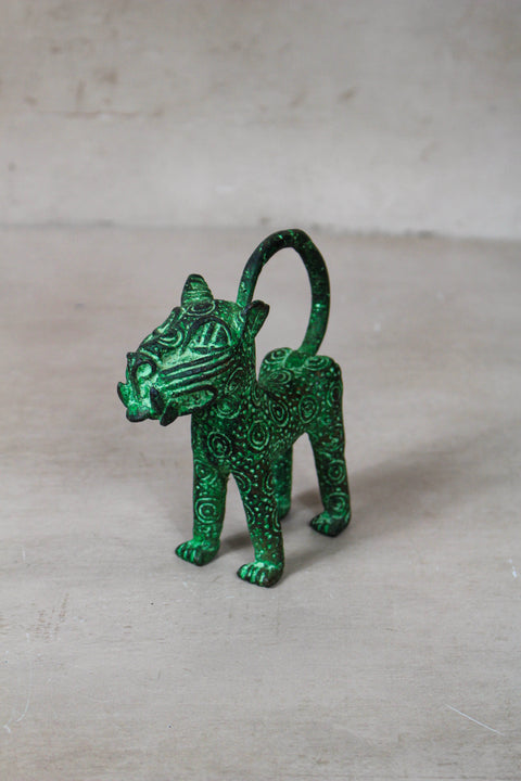 Benin Leopard sculpture - Bronze 56.19