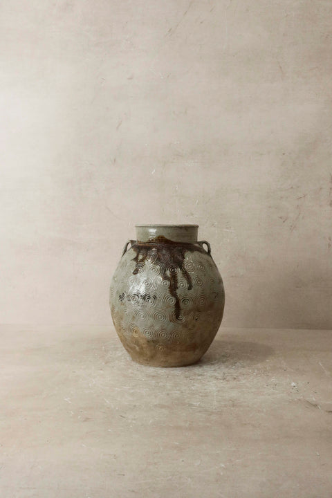 Vintage Glazed Yunnan Pot - OB48