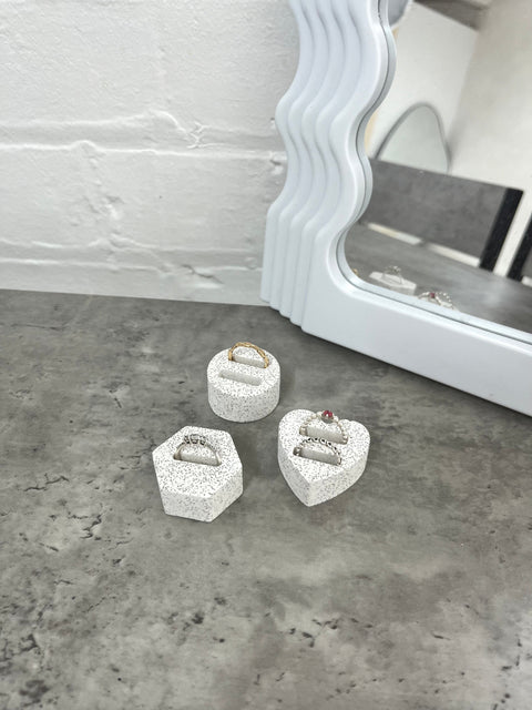 ring holders - stone