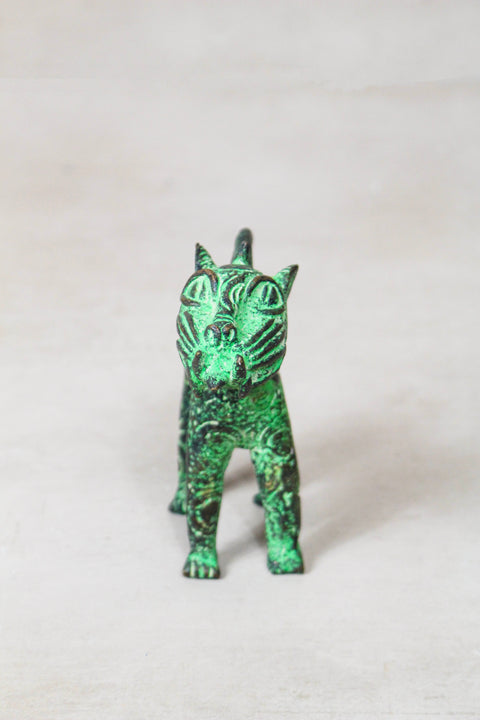 Benin Leopard sculpture - Bronze 56.24