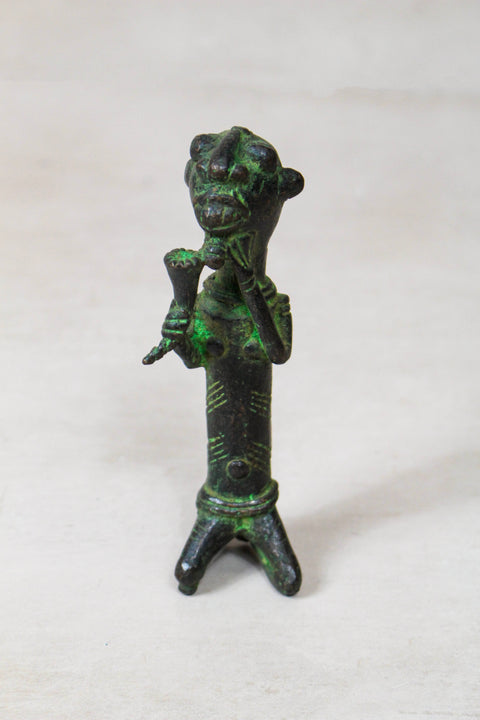 Benin Bronze Statue - 79.9