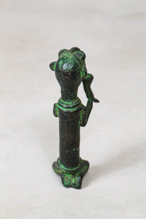 Benin Bronze Statue - 79.9
