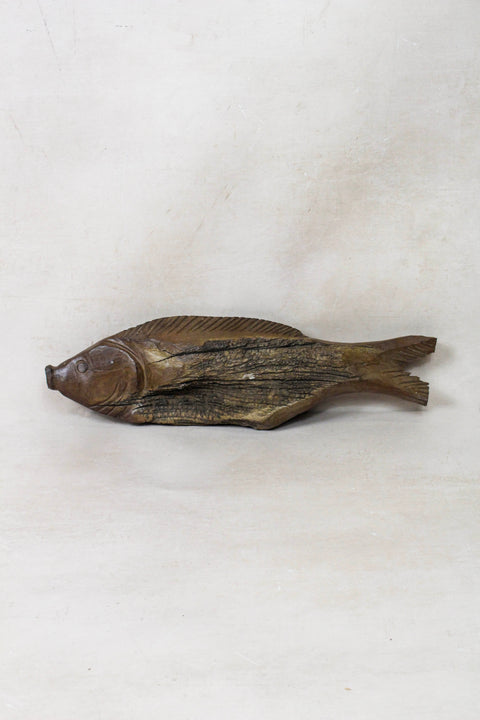 Driftwood Hand Carved Fish - 116.10