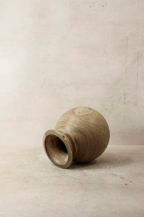 Vintage Teak Vase - 54.8