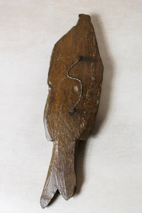 Driftwood Hand Carved Fish - 116.11