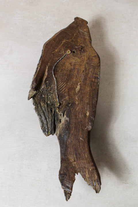 Driftwood Hand Carved Fish - 116.12