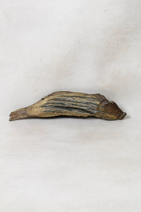 Driftwood Hand Carved Fish - 116.13