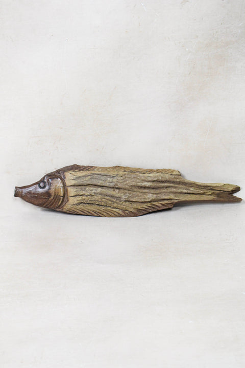 Driftwood Hand Carved Fish - 116.15