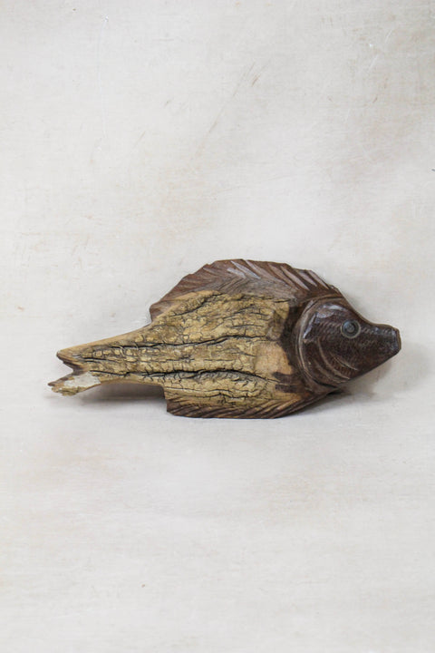 Driftwood Hand Carved Fish - 116.16