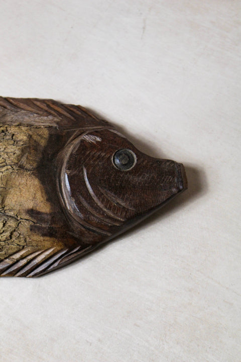 Driftwood Hand Carved Fish - 116.16