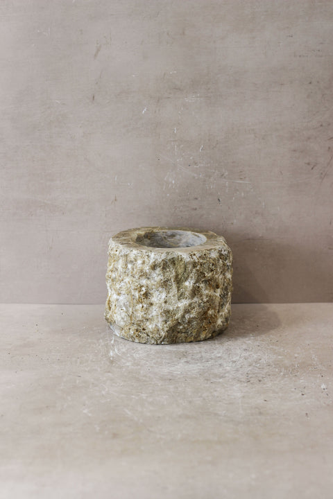 Rough Cut Onyx Candleholder XL 14.3