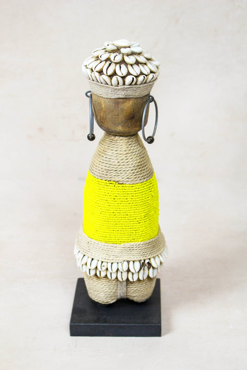 Poupée Namji - Jaune - 32cm - 132B