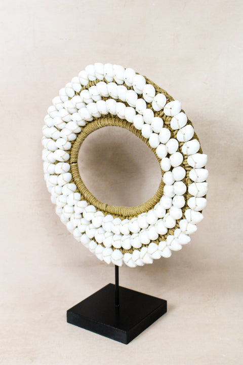 Handmade White Shell Necklace 26.3