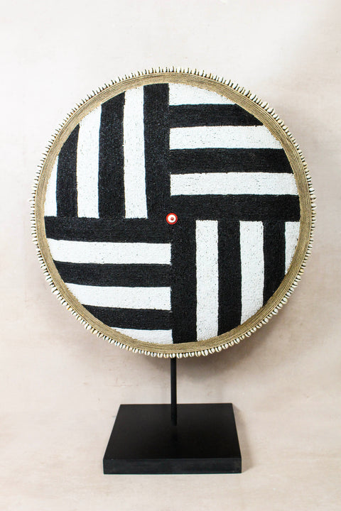 Cameroon Beaded Shield - 66.1