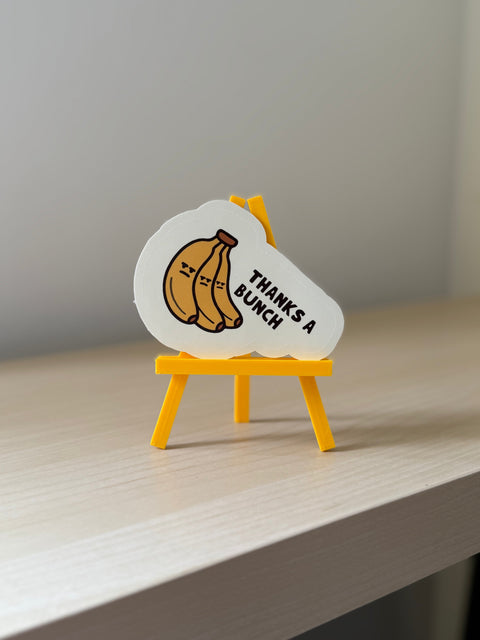 Thanks a Bunch Sticker | Cute Flowers Vinyl Sticker