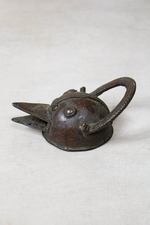 Visage en bronze du Bénin - 77.2