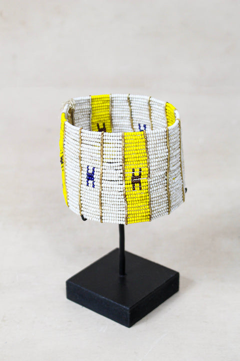 Beaded Masai Cuff Bracelet -  120.3