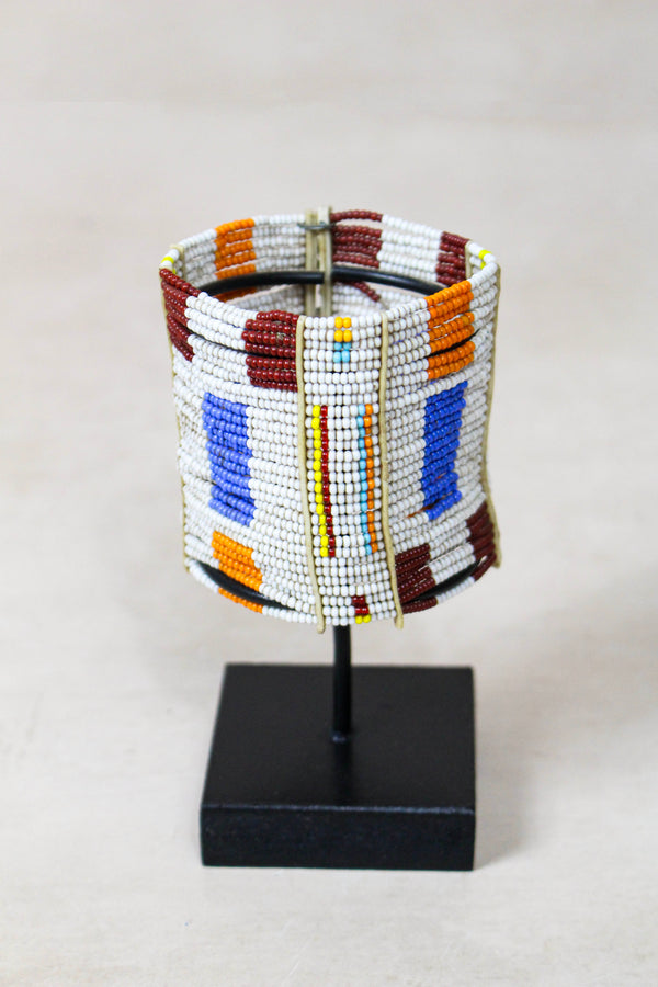 Beaded Masai Cuff Bracelet -  120.4