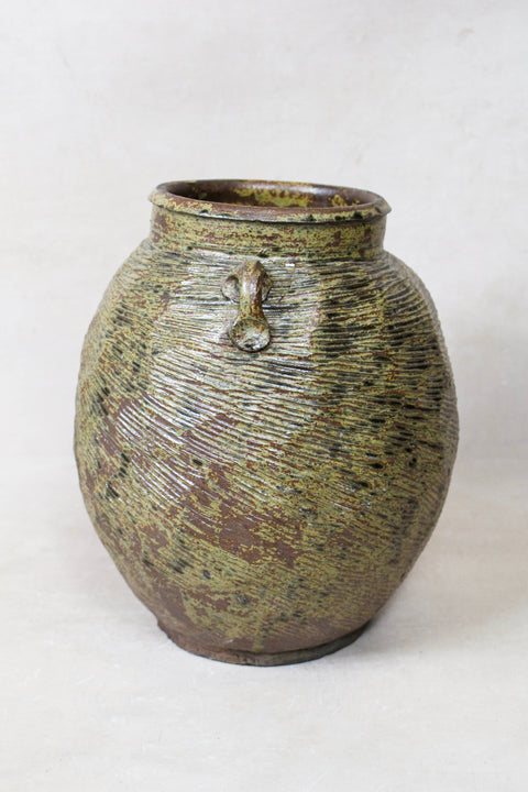 Antique Earthenware Preserve Pots - AEP 9