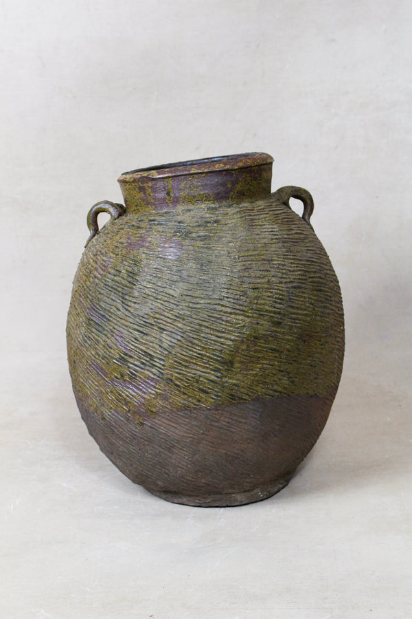 Antique Earthenware Preserve Pots - AEP 10