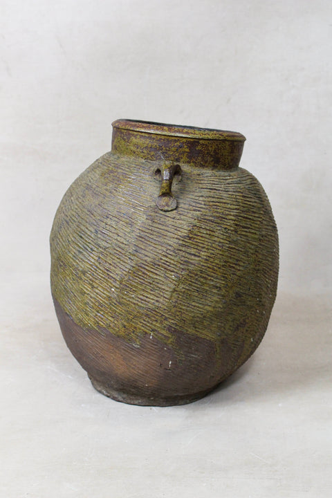 Antique Earthenware Preserve Pots - AEP 10