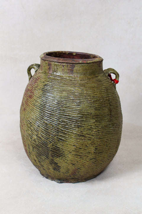 Antique Earthenware Preserve Pots - AEP 11