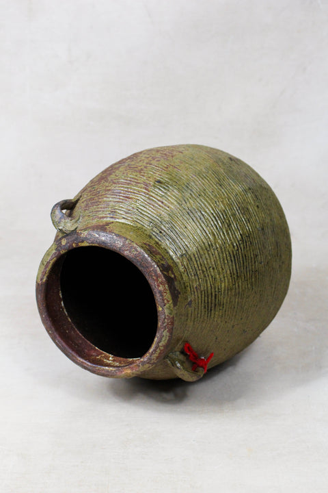 Antique Earthenware Preserve Pots - AEP 11