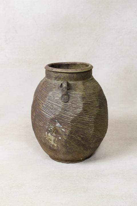 Antique Earthenware Preserve Pots - AEP 15