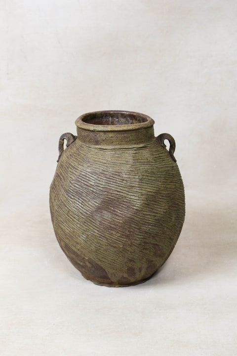 Antique Earthenware Preserve Pots - AEP 15