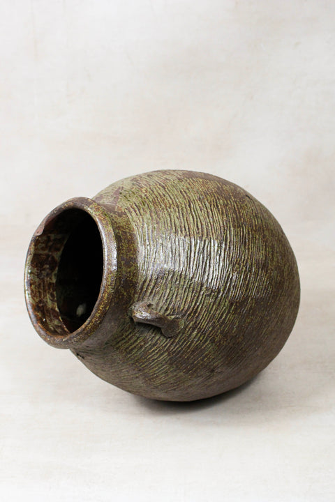 Antique Earthenware Preserve Pots - AEP 16
