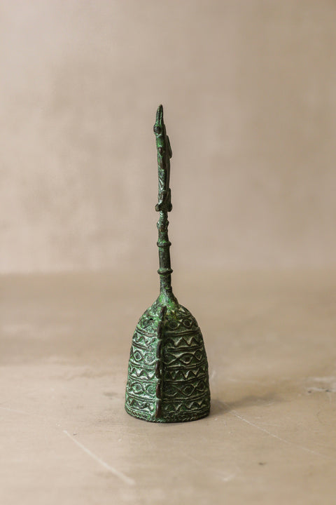 Benin Bronze Bell - 76.1