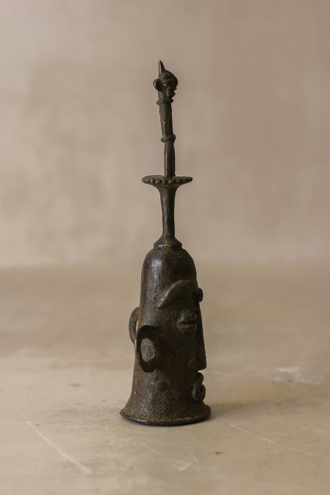 Benin-Bronzeglocke - 76,3