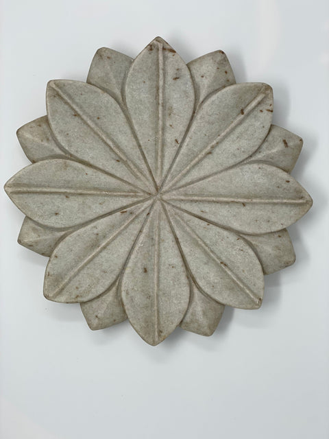 Marble Bowl - Lotus Flower