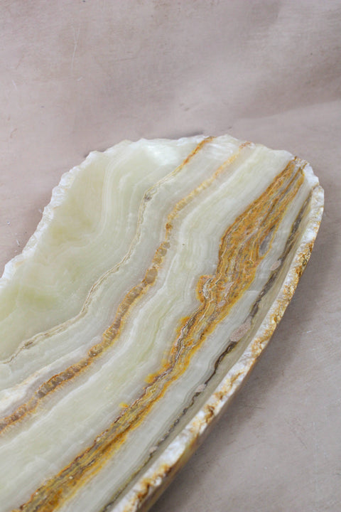 Premium Onyx Bowl Raw Edge POB 21