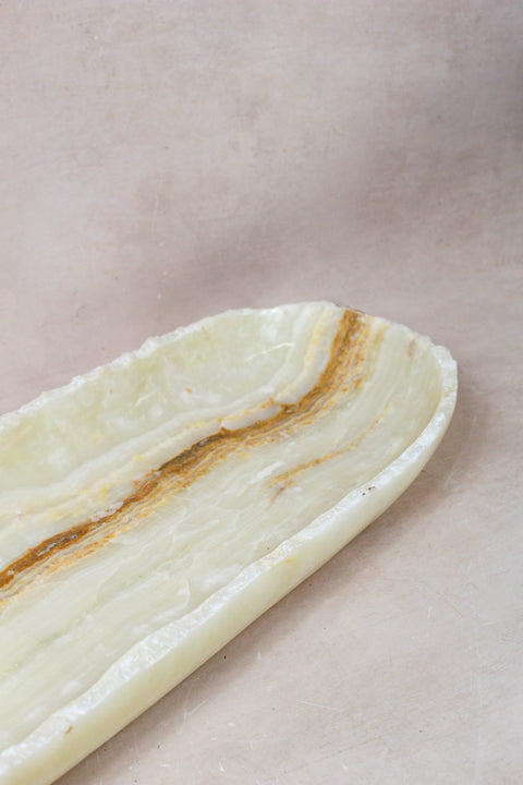 Premium Onyx Bowl Raw Edge POB 22